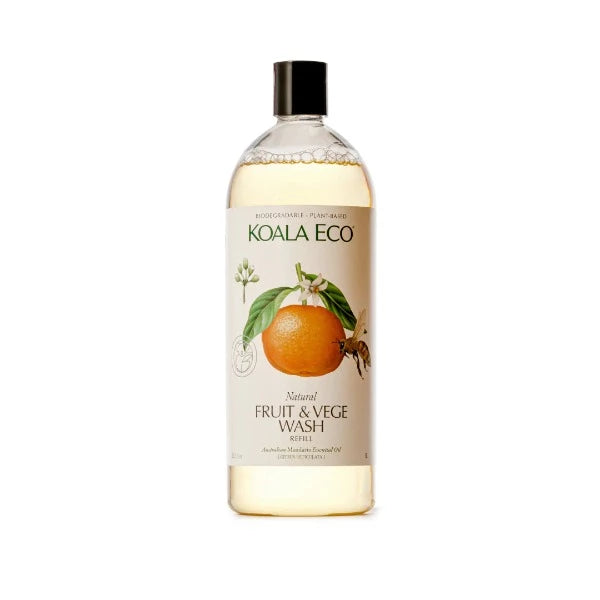 Koala Eco Natural Fruit & Vegetable Wash Mandarin 1L