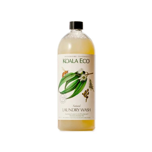 Koala Eco Natural Laundry Wash Lemon Scented Eucalyptus & Rosemary 1L
