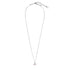 Krystle Knight Mini Glory Necklace Rose Quartz Silver