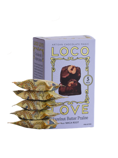 Loco Love Hazelnut Butter Praline 5 Pack