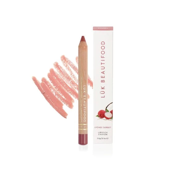Luk Beautifood Lipstick Crayon Lychee Sorbet