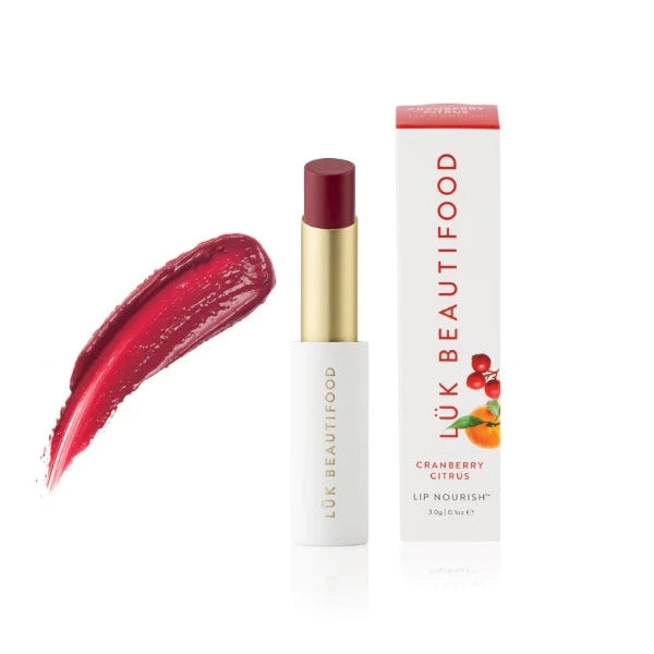 Luk Beautifood Natural Lipstick Cranberry Citrus