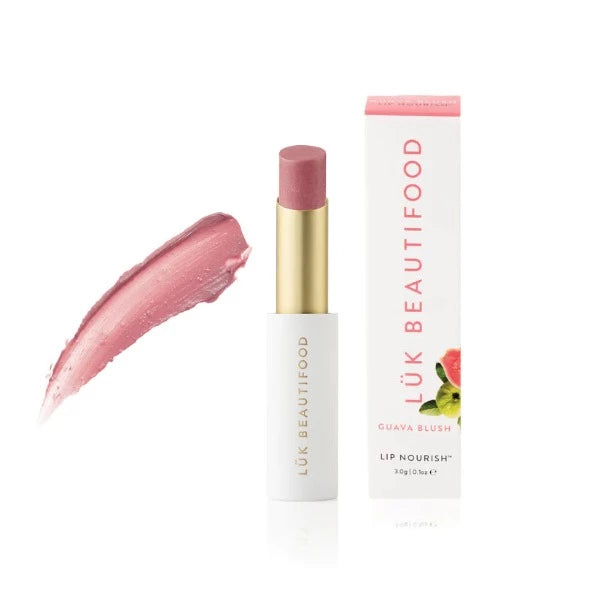 Luk Beautifood Natural Lipstick Guava Blush