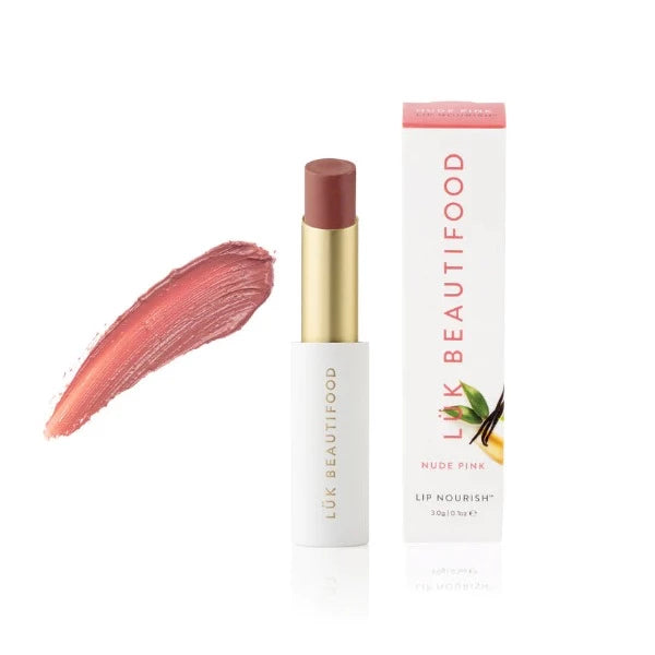 Luk Beautifood Natural Lipstick Nude Pink