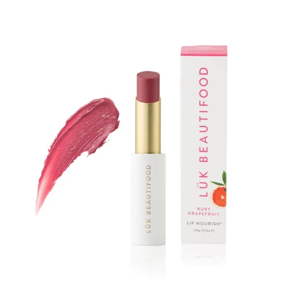 Luk Beautifood Natural Lipstick Ruby Grapefruit