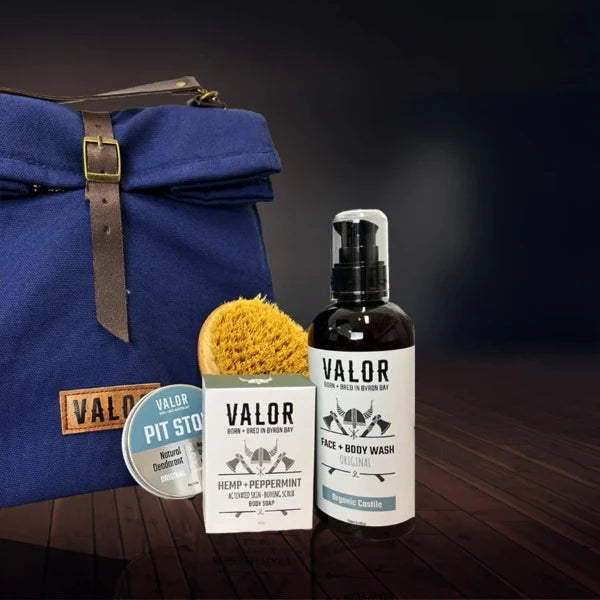 Mid-sized gift box (wash, deodorant, soap)