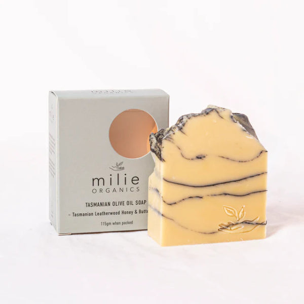 Milie Organics Leatherwood Honey Soap