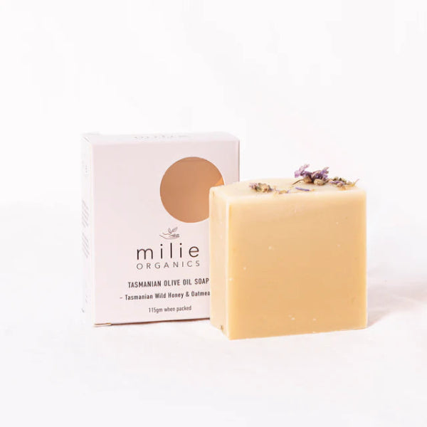 Milie Organics Wild Honey Oatmeal Soap