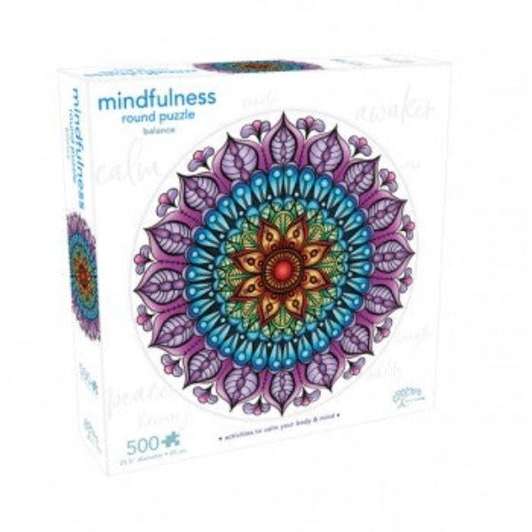 Mindful Living Mandala Puzzle - Balance