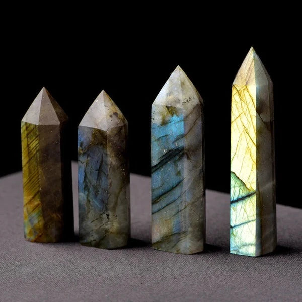 Moon Rituals Labradorite Crystal Tower Protection &amp; Healing