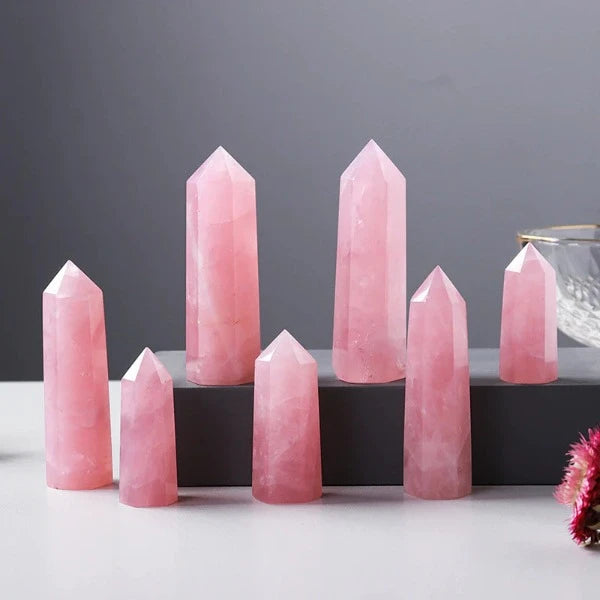 Moon Rituals Rose Quartz Crystal Tower Love & Relationships