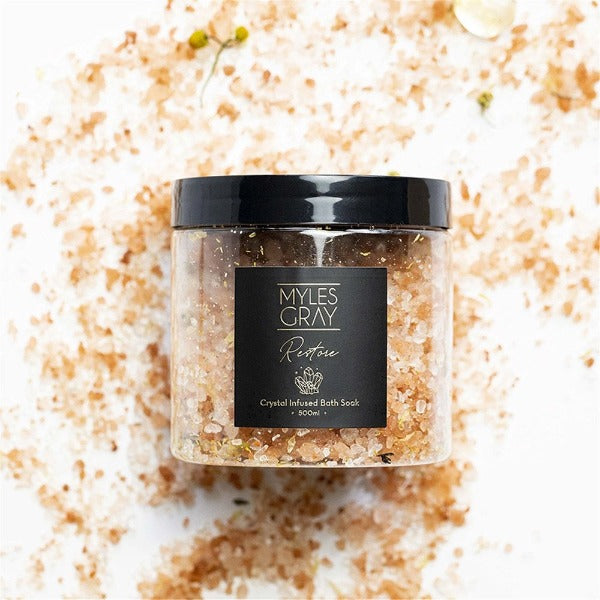 Myles Gray Restore Crystal Infused Bath Soak