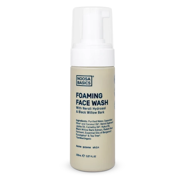 Noosa Basics Foaming Face Wash for Acne Prone Skin