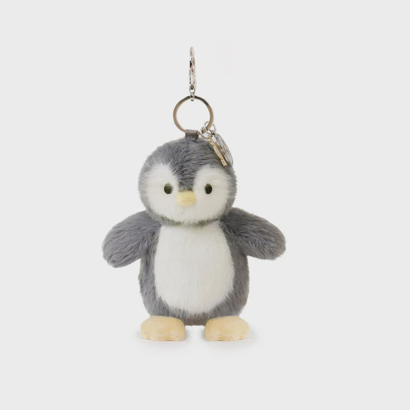 O.B Designs Iggy Penguin Bag Charm (Vegan Angora)