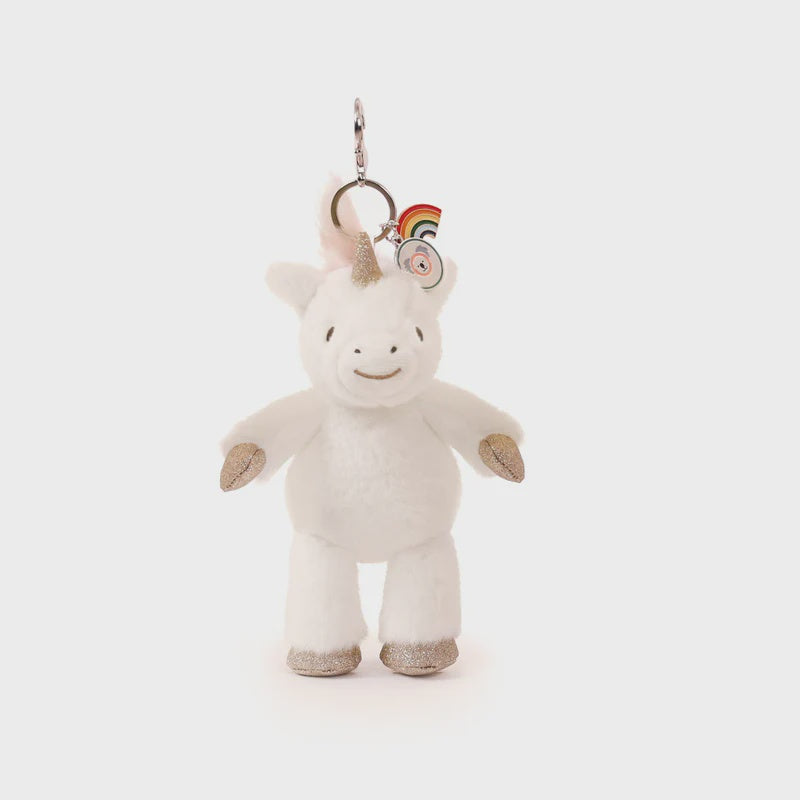 O.B Designs Misty Unicorn Bag Charm (Vegan Angora)