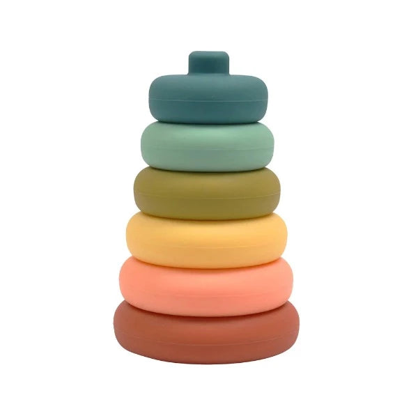 O.B Designs Silicone Stacker Tower | Blueberry