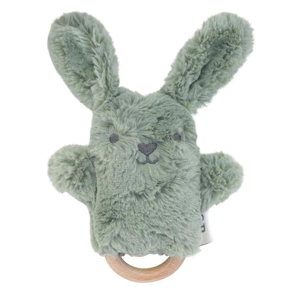 O.B Designs Soft Rattle Teether | Beau Bunny
