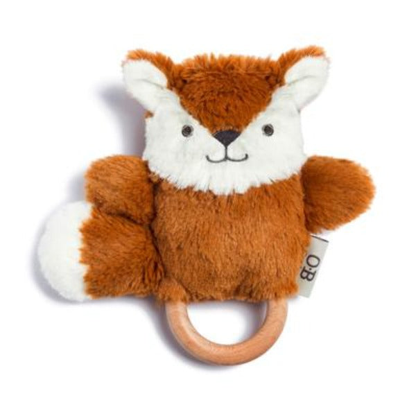 O.B Designs Soft Rattle Teether | Frankie Fox