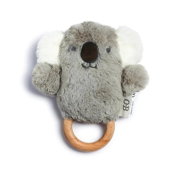 O.B Designs Soft Rattle Teether | Kelly Koala