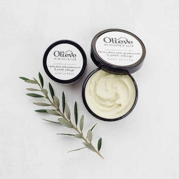 Olieve &amp; Olie Body Butter Lavender, Rose Geranium &amp; Sweet Orange 100ml