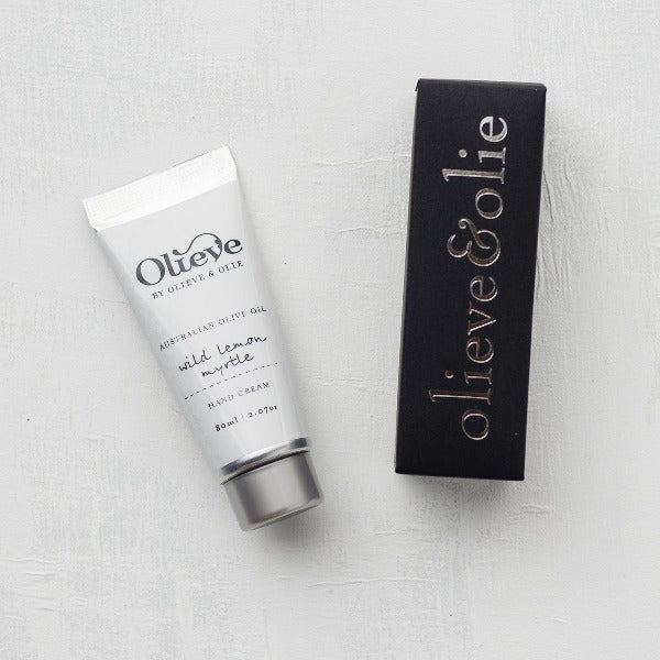 Olieve &amp; Olie Hand Cream Wild Lemon Myrtle 80ml