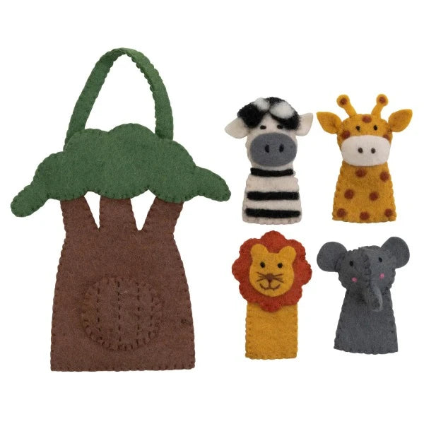 Pashom African Playbag with Finger Puppets