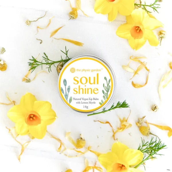 Physic Garden Natural Vegan Lip Balm Soul Shine