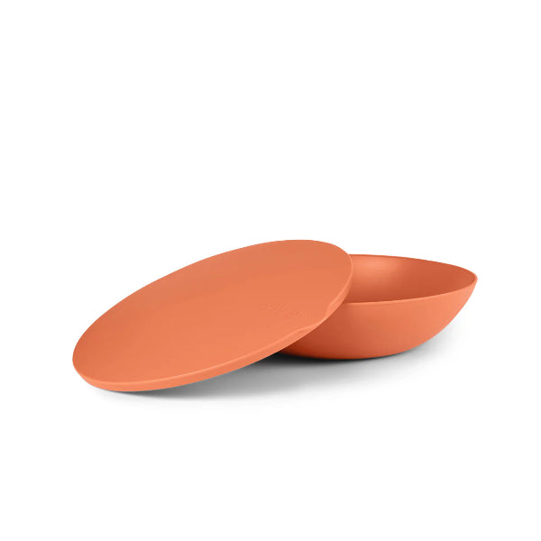 PutaLidonItRoundServingbowlwithlid-LargePapaya