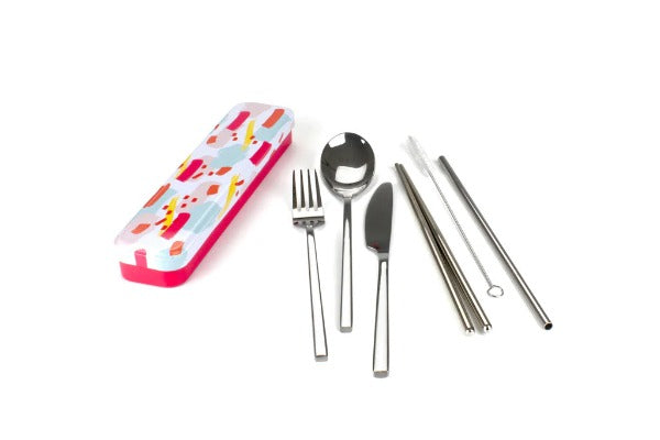 RETROKITCHEN Carry Your Cutlery - Splash Stainless
