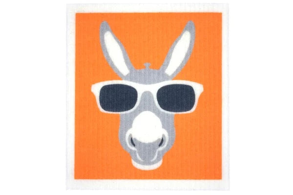 Retro Kitchen Dish Cloth Donkey
