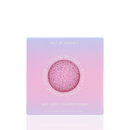 Salt by Hendrix Konjac Sponge Round Pink