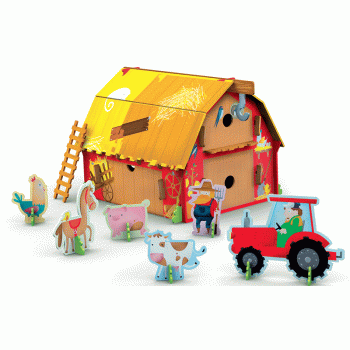 Sassi 3D Assemble, Build & Book Farm