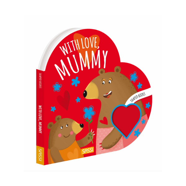 Sassi With Love Mummy Heart Shaped Book