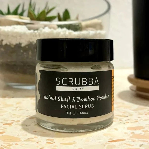 Scrubba Walnut & Bamboo Facial Scrub
