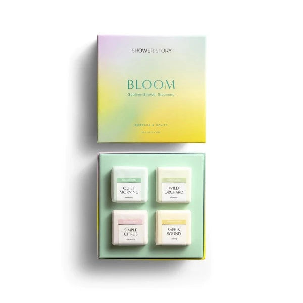 Shower Story Bloom Collection Embrace + Uplift Shower Steamers