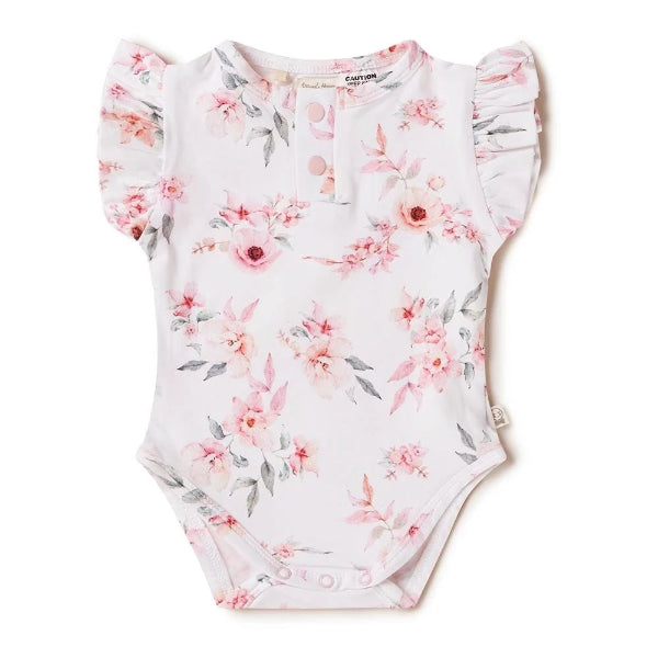 Snuggle Hunny Kids Clothing Short Sleeve Bodysuit 0-3 Months Camille (000)