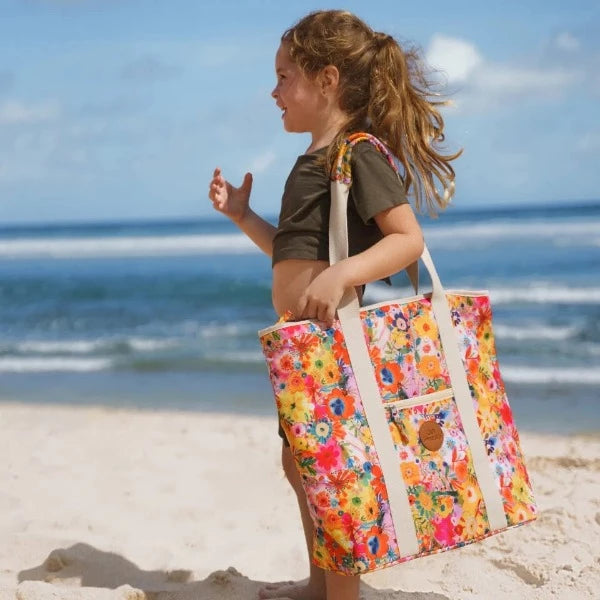 SomerSide Beach Tote Daisy Chain