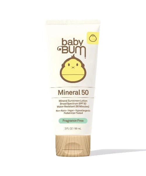 Sun Bum Baby Bum SPF 50 Mineral Sun Screen Lotion 88ml