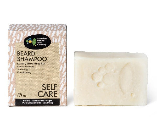 The Australian Natural Soap Co Beard Shampoo Bar 100g