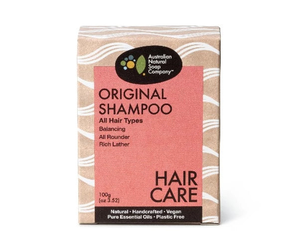 The Australian Natural Soap Co Solid Shampoo Original