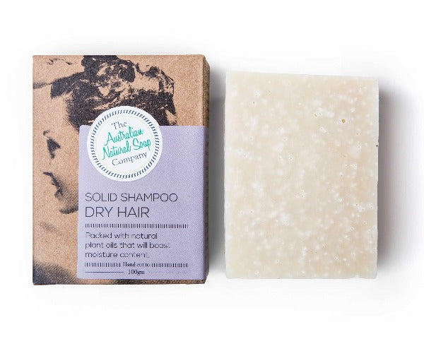 The Australian Natural Soap Co Solid Shampoo for Dry Hair