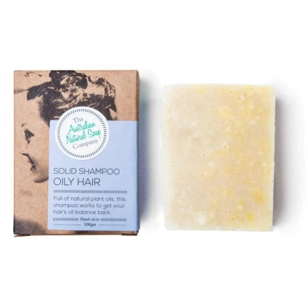The Australian Natural Soap Co Solid Shampoo for Oily Hair
