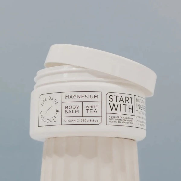 The Base Collective White Tea + Magnesium Body Balm 250g