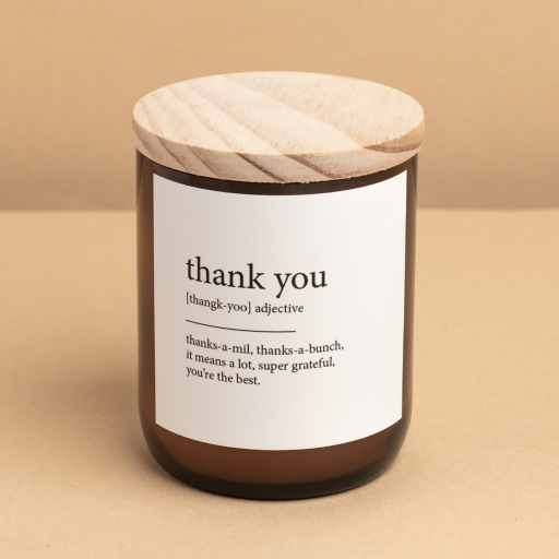 The Commonfolk Collective Candle | Thank you