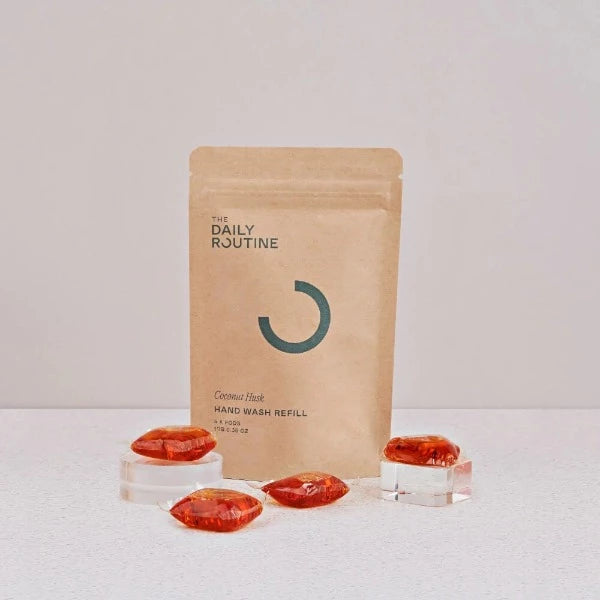 The Daily Routine 4x Coconut Husk Hand Wash Refill Pods
