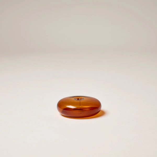 This Is Incense Glass Vessel Incense Holder Amber