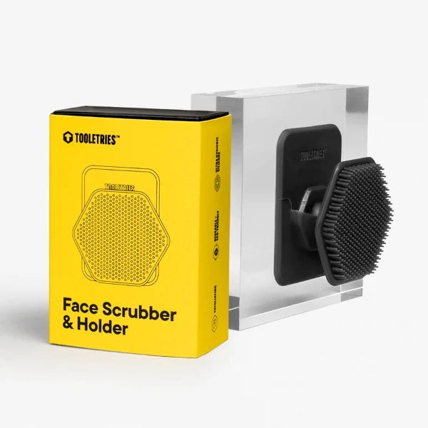 Tooletries Face Scrubber & Holder