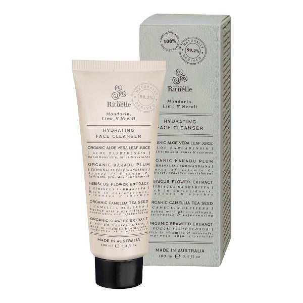 Urban Rituelle Hydrating Face Cleanser 100ml Mandarin, Lime & Neoli
