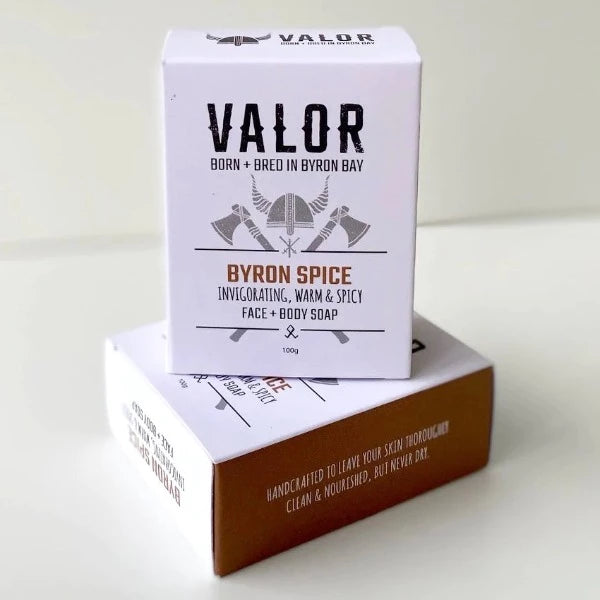 Valor Byron Spice Body Bar (Cedarwood & Ginger)