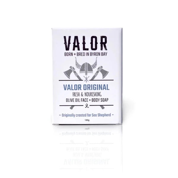 Valor Organic Olive Face & Body Soap Bar 100g